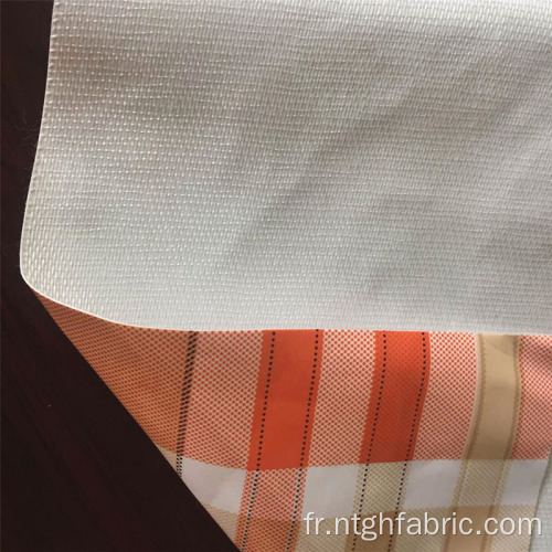 Tissu Greige de support en polyester personnalisé pour sac en cuir